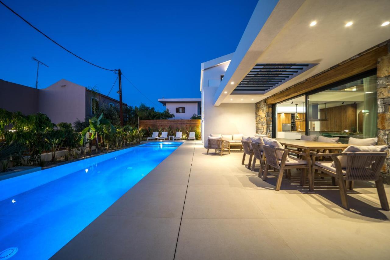 Villa Olira ✩ Private Pool ✩ Modern Design Alikianos Esterno foto