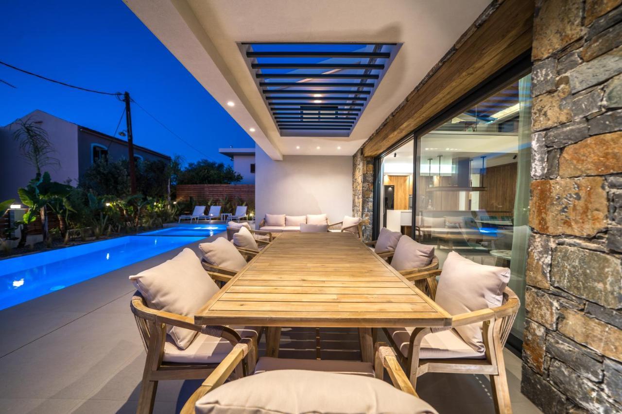 Villa Olira ✩ Private Pool ✩ Modern Design Alikianos Esterno foto