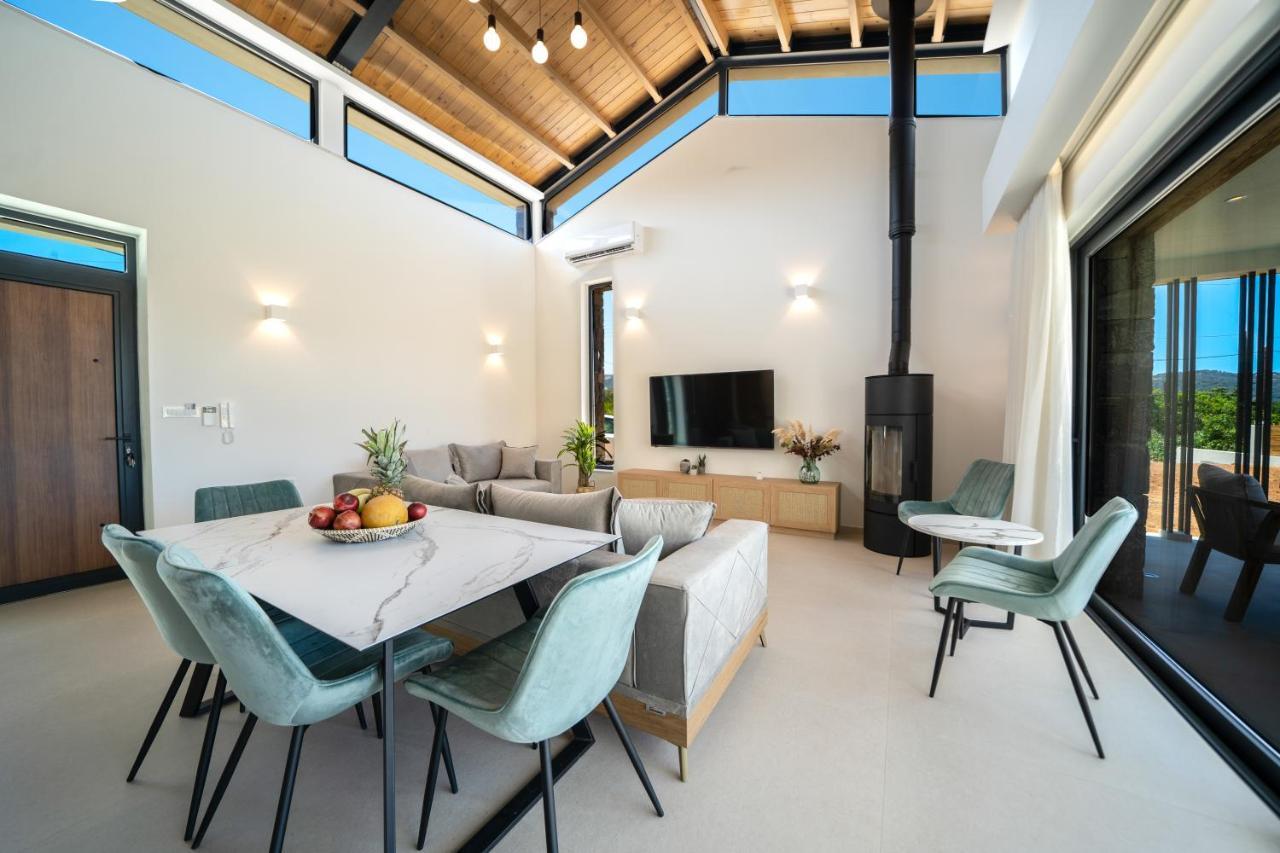 Villa Olira ✩ Private Pool ✩ Modern Design Alikianos Esterno foto