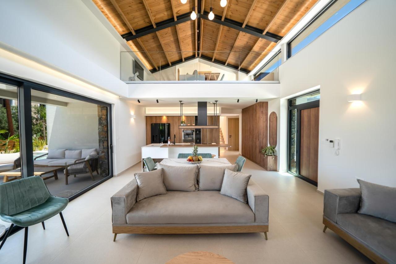 Villa Olira ✩ Private Pool ✩ Modern Design Alikianos Esterno foto