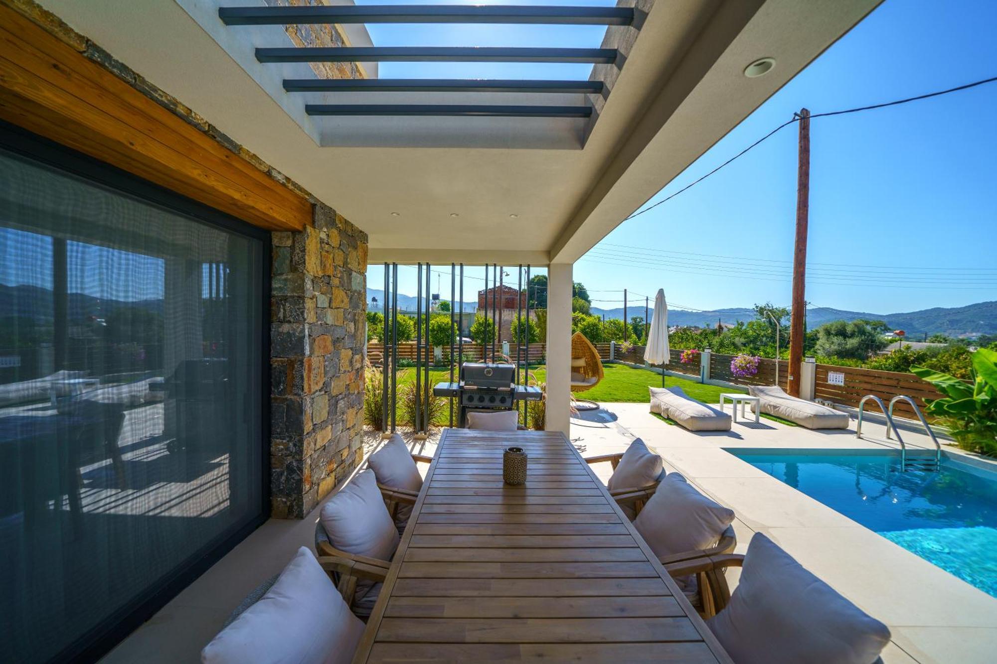 Villa Olira ✩ Private Pool ✩ Modern Design Alikianos Esterno foto