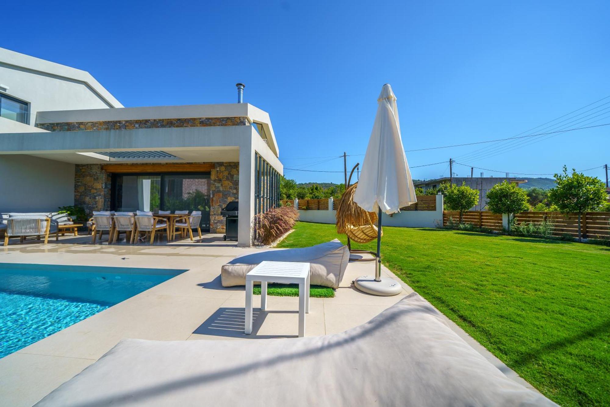 Villa Olira ✩ Private Pool ✩ Modern Design Alikianos Esterno foto